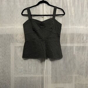 CAbi Charcoal Camisole Top